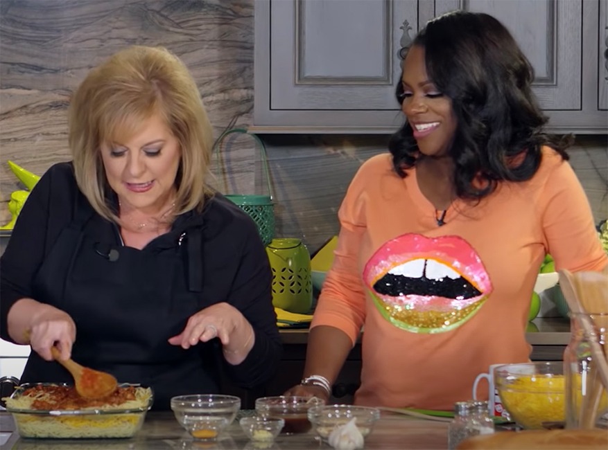 Celebs with Cooking Shows, Nancy Grace, Cooking with Nancy Grace